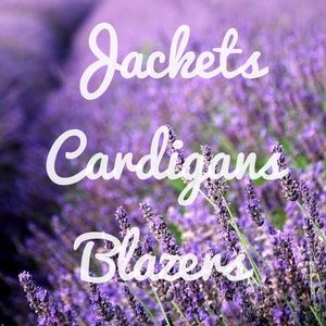Jackets, Cardigans, Blazers, Vests